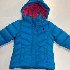 Blue Kids Puffer Jacket